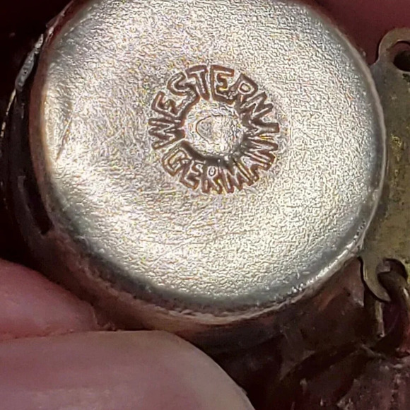 Vintage Western Germany 1950's Beaded Multistrand Necklace - Picture 9 of 9